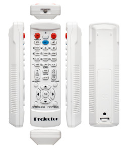 Projector remote control
