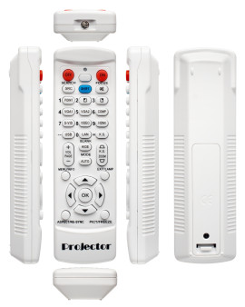 Projector remote control