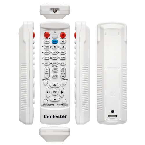 Projector remote control